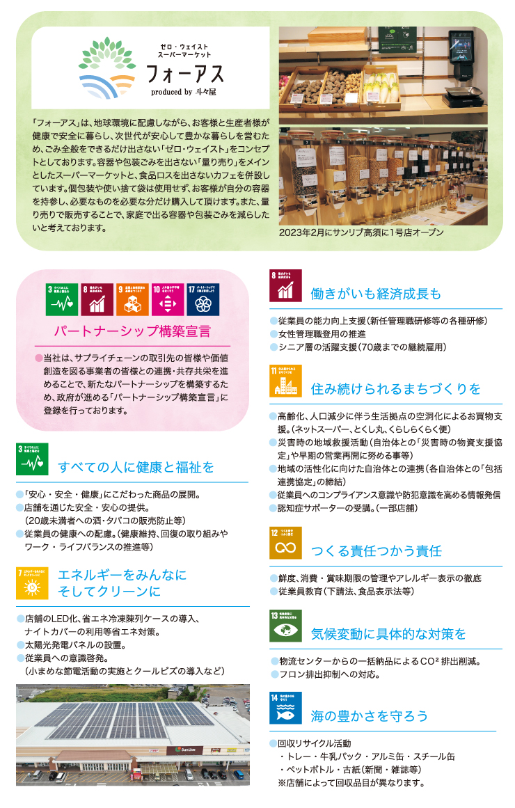 サンリブのSDGs行動宣言画像3